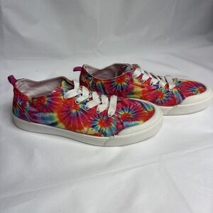 Tie-Dyed, Hippie, Casual,  Sugar,‎ Festival Sneakers Women's Size 8